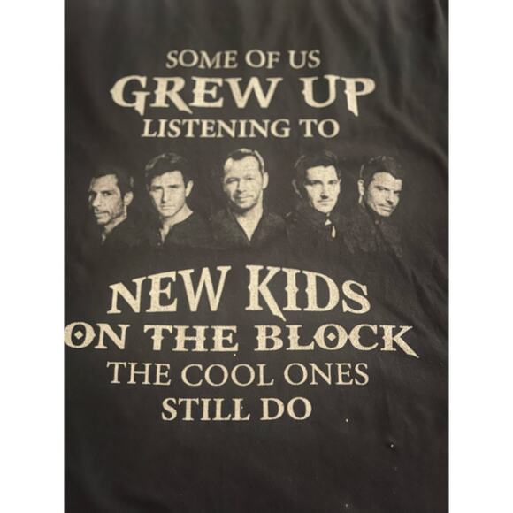 New‎ Kids On The Block Unisex XXL Black T Shirt - Picture 7 of 16